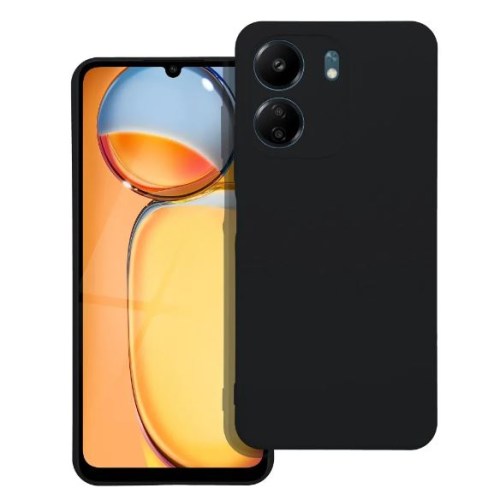 Capa Silicone para Xiaomi Redmi 13C preta